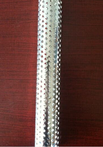 fiter element perforated straight welded tube